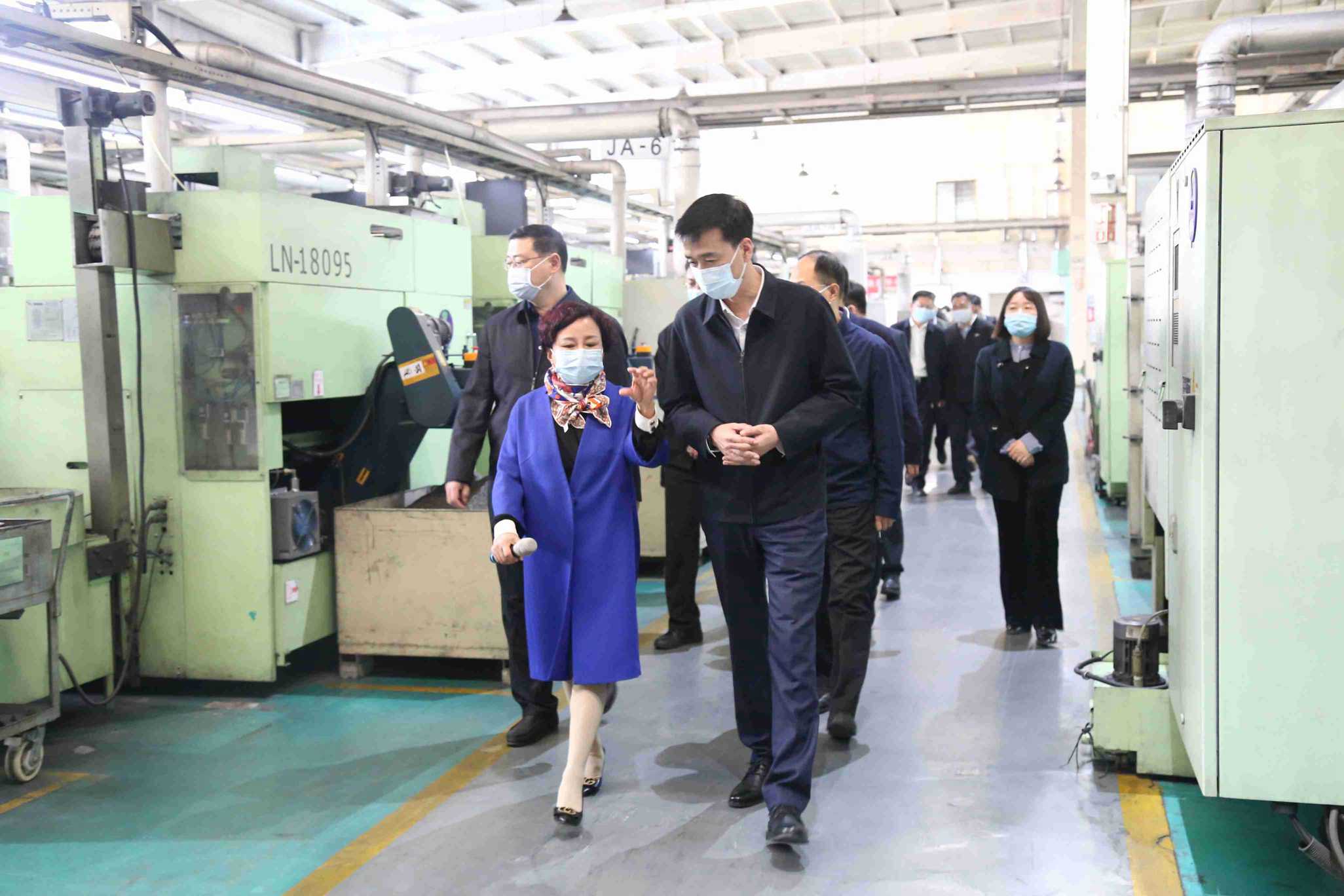 濱州市委副書記、市長李春田蒞臨BYA調研指導工作